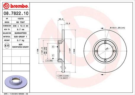 Magneti Marelli 360406020200 - Jarrulevy inparts.fi