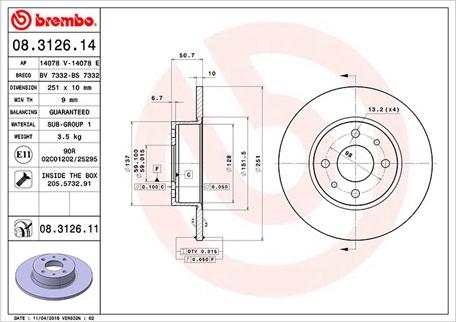 Magneti Marelli 360406021000 - Jarrulevy inparts.fi