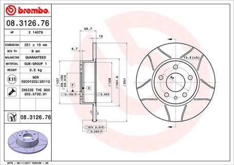 Magneti Marelli 360406021105 - Jarrulevy inparts.fi