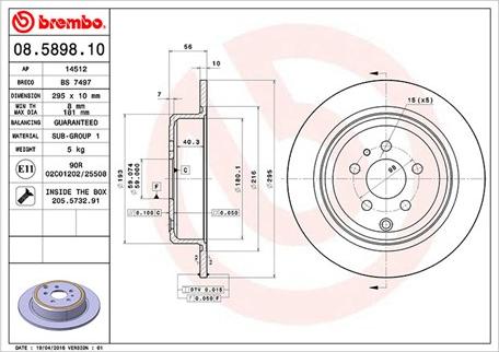 Magneti Marelli 360406022400 - Jarrulevy inparts.fi