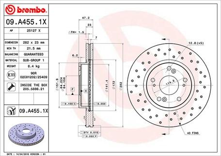 Magneti Marelli 360406072302 - Jarrulevy inparts.fi