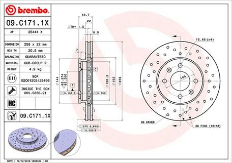 Magneti Marelli 360406146002 - Jarrulevy inparts.fi