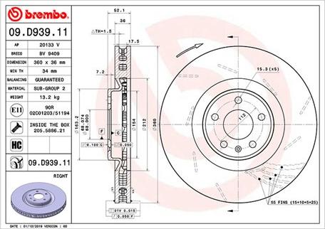 Magneti Marelli 360406169201 - Jarrulevy inparts.fi