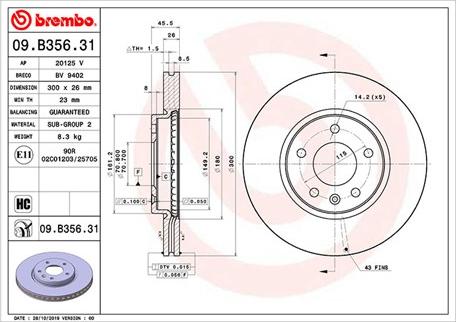 Magneti Marelli 360406166101 - Jarrulevy inparts.fi