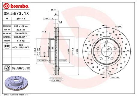 Magneti Marelli 360406160702 - Jarrulevy inparts.fi