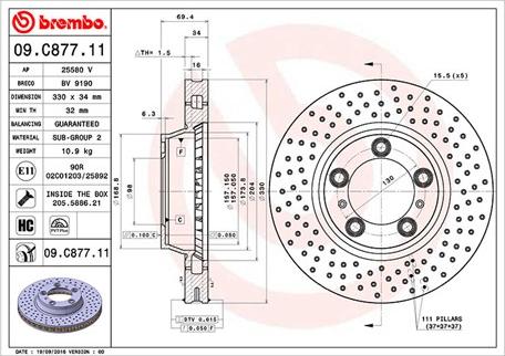 Magneti Marelli 360406161701 - Jarrulevy inparts.fi