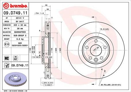 Magneti Marelli 360406168101 - Jarrulevy inparts.fi