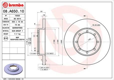 Magneti Marelli 360406106300 - Jarrulevy inparts.fi