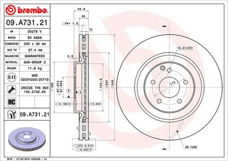 Magneti Marelli 360406114501 - Jarrulevy inparts.fi