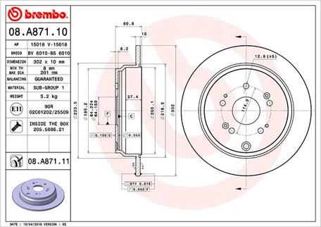 Magneti Marelli 360406114300 - Jarrulevy inparts.fi