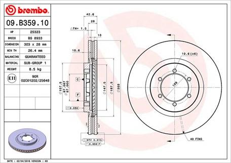 Magneti Marelli 360406115900 - Jarrulevy inparts.fi