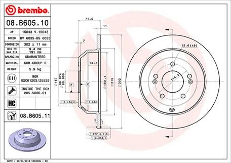 Magneti Marelli 360406115700 - Jarrulevy inparts.fi