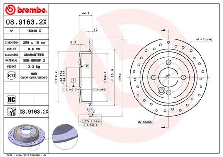 Magneti Marelli 360406110902 - Jarrulevy inparts.fi