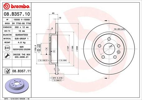 Magneti Marelli 360406110400 - Jarrulevy inparts.fi