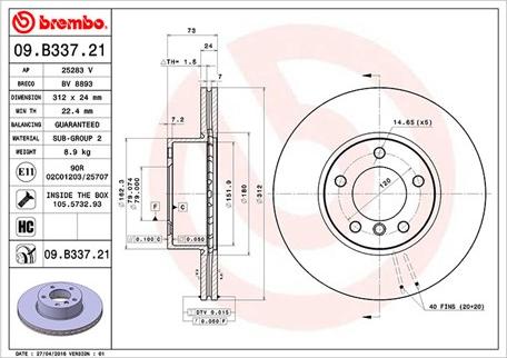 Magneti Marelli 360406110501 - Jarrulevy inparts.fi