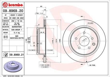 Magneti Marelli 360406110100 - Jarrulevy inparts.fi