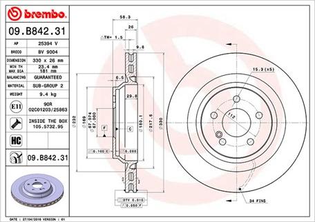 Magneti Marelli 360406118001 - Jarrulevy inparts.fi