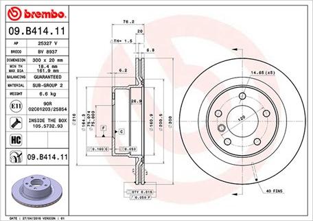 Magneti Marelli 360406112901 - Jarrulevy inparts.fi