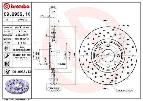 Magneti Marelli 360406139002 - Jarrulevy inparts.fi