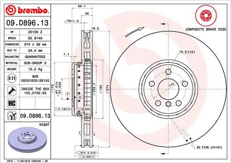 Magneti Marelli 360406134004 - Jarrulevy inparts.fi