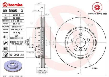 Magneti Marelli 360406134104 - Jarrulevy inparts.fi