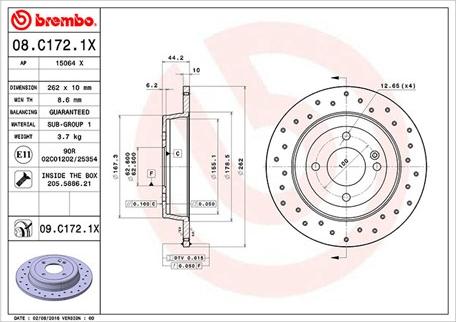 Magneti Marelli 360406135002 - Jarrulevy inparts.fi