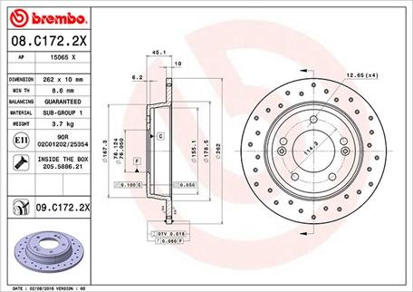 Magneti Marelli 360406136002 - Jarrulevy inparts.fi