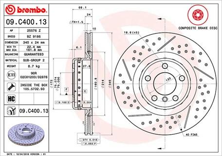 Magneti Marelli 360406130604 - Jarrulevy inparts.fi