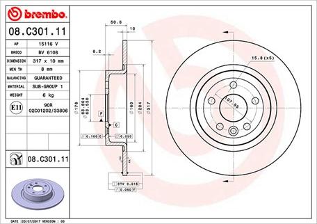 Magneti Marelli 360406138801 - Jarrulevy inparts.fi