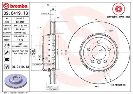 Magneti Marelli 360406133804 - Jarrulevy inparts.fi