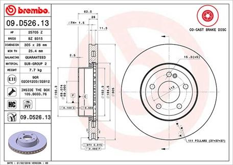 Magneti Marelli 360406133304 - Jarrulevy inparts.fi