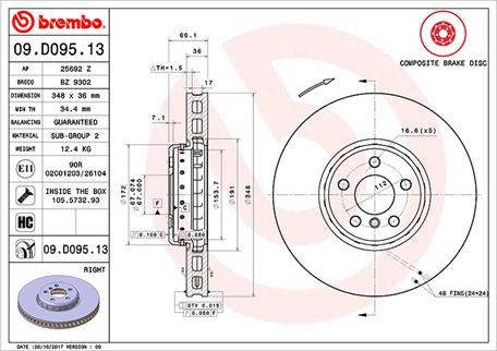 Magneti Marelli 360406132604 - Jarrulevy inparts.fi