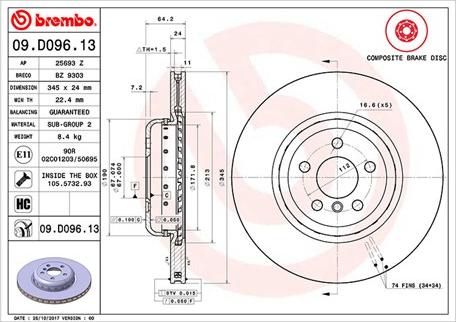 Magneti Marelli 360406132104 - Jarrulevy inparts.fi