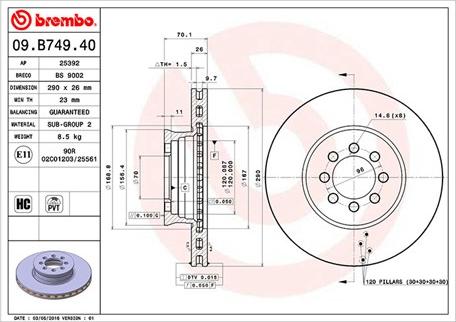 Magneti Marelli 360406124800 - Jarrulevy inparts.fi