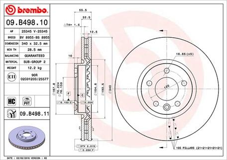 Magneti Marelli 360406125600 - Jarrulevy inparts.fi