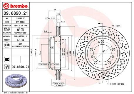 Magneti Marelli 360406125001 - Jarrulevy inparts.fi