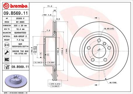 Magneti Marelli 360406122901 - Jarrulevy inparts.fi