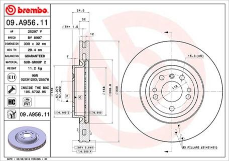 Magneti Marelli 360406122001 - Jarrulevy inparts.fi