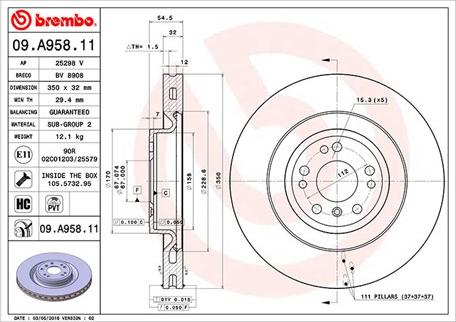 Magneti Marelli 360406122101 - Jarrulevy inparts.fi