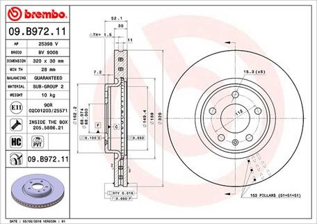 Magneti Marelli 360406127501 - Jarrulevy inparts.fi