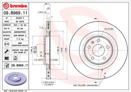 Magneti Marelli 360406127201 - Jarrulevy inparts.fi