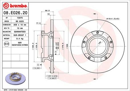 Magneti Marelli 360406174400 - Jarrulevy inparts.fi