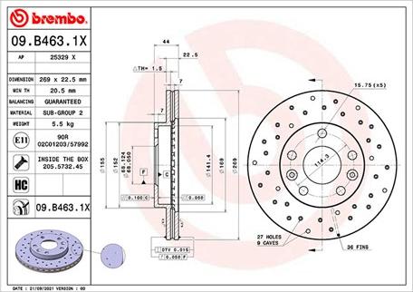 Magneti Marelli 360406176602 - Jarrulevy inparts.fi