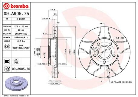 Magneti Marelli 360406176305 - Jarrulevy inparts.fi