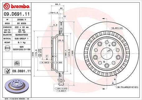 Magneti Marelli 360406170601 - Jarrulevy inparts.fi