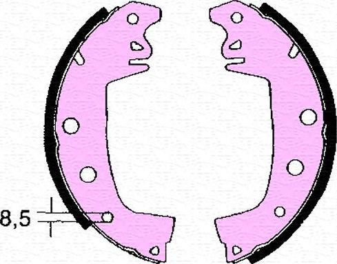 Magneti Marelli 360219196141 - Jarrukenkä inparts.fi