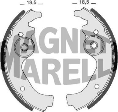 Magneti Marelli 360219198304 - Jarrukenkä inparts.fi