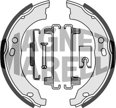 Magneti Marelli 360219198312 - Jarrukenkä inparts.fi