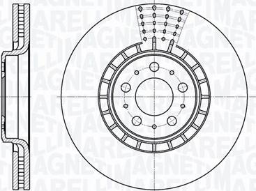 Magneti Marelli 361302040498 - Jarrulevy inparts.fi