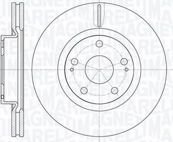 Magneti Marelli 361302040492 - Jarrulevy inparts.fi